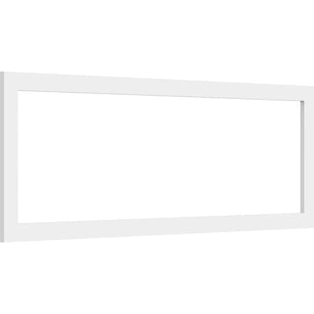 Ekena Millwork Prescott Decorative Wall Panel (Two-Piece), 40"W x 14"H x 3/8"P WALP40X14X037PRE